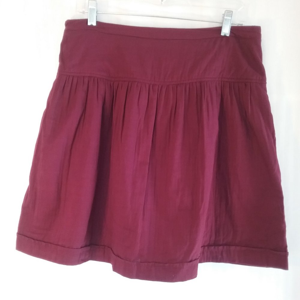 🌞 Gap Women's Lined Cotton Skirt. Size 6.